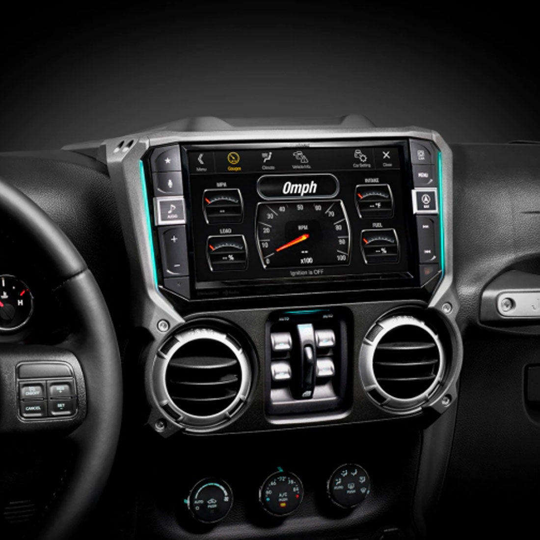 Alpine I509-WRA-JK Restyle 9″ Digital Multimedia Receiver for select 2011 -18 Jeep Wrangler JK Models