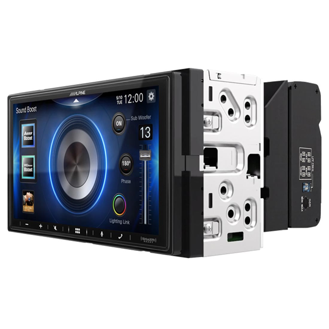 Alpine iLX-W770-M Double-DIN 6.75" Shallow Digital Multimedia Receiver with Maestro Compatibility (ILXW770M)