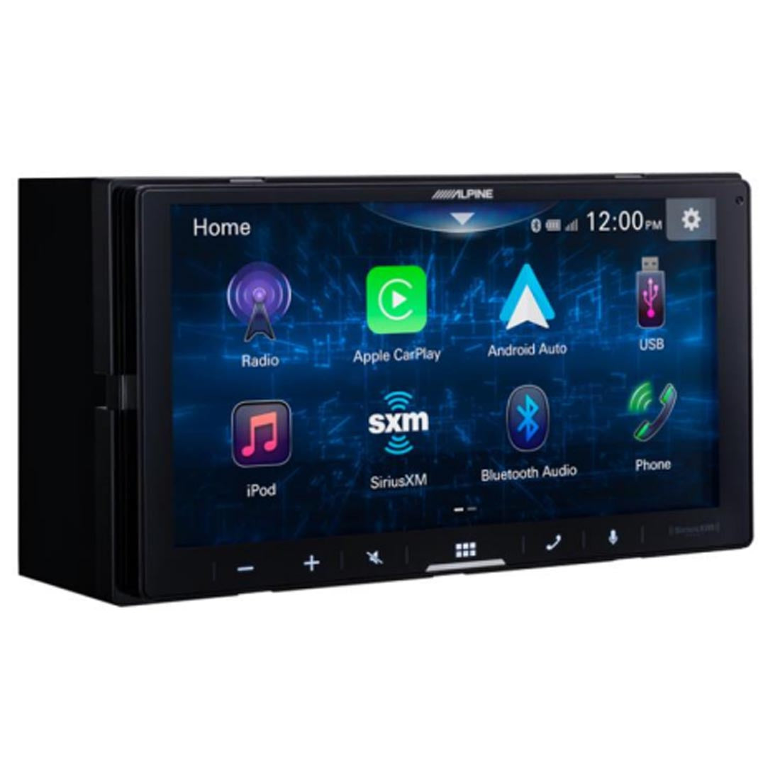Alpine iLX-W770-M Double-DIN 6.75" Shallow Digital Multimedia Receiver with Maestro Compatibility (ILXW770M)