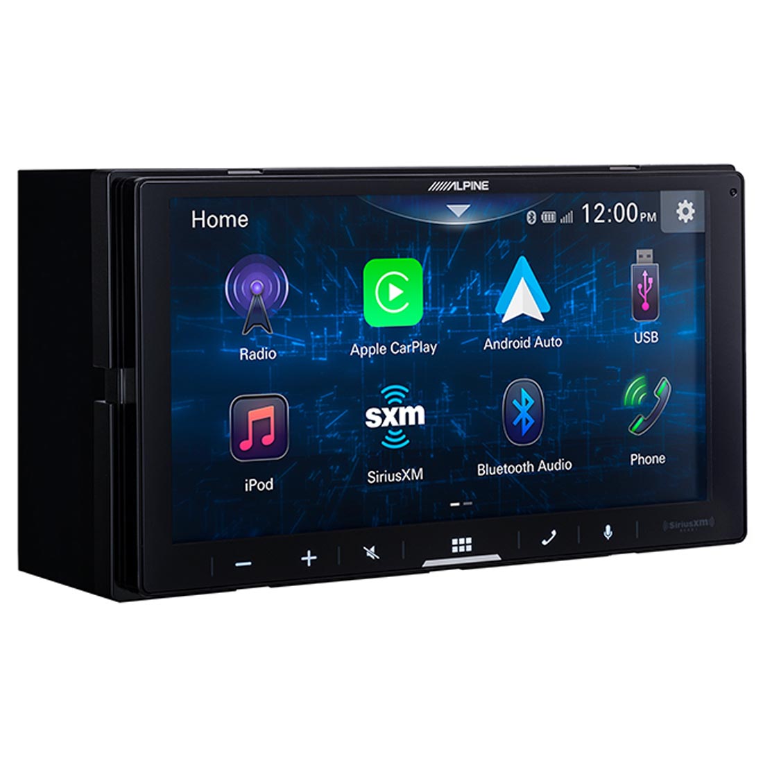 Alpine iLX-W770-M Double-DIN 6.75" Shallow Digital Multimedia Receiver with Maestro Compatibility (ILXW770M)