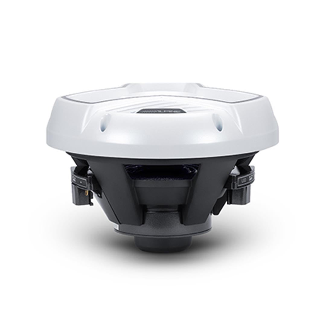 Alpine MRN-S88-LW 8.8" 2-Way Marine Speakers with RGB LED Lighting - White