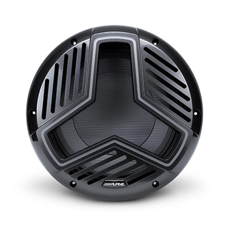 Alpine MRN-W12S4-IB-LB 12" 4-Ohm Infinite Baffle Marine RGB Subwoofer - Black - Each