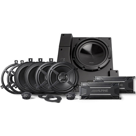 Alpine PSS-22WRA Direct-Fit Complete Speaker System For Select 2011-2018 Jeep Wrangler Models