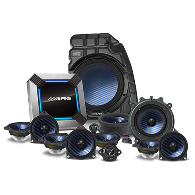 Alpine PSS-TSLA-M3P Premium 13-Speaker Complete Sound System Upgrade for Select Tesla Model 3 Base Vehicles