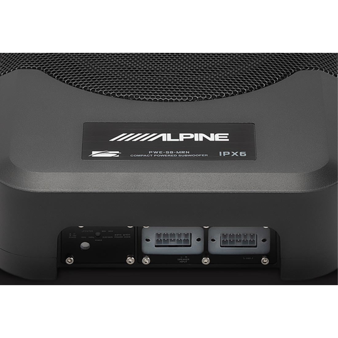 Alpine PWE-S8-MRN 8" Marine Powered Subwoofer Enclosure