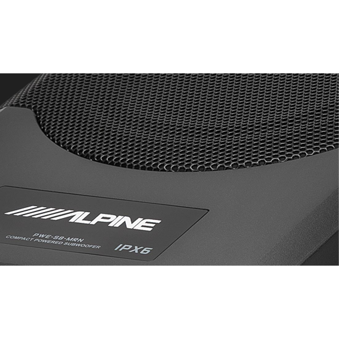 Alpine PWE-S8-MRN 8" Marine Powered Subwoofer Enclosure