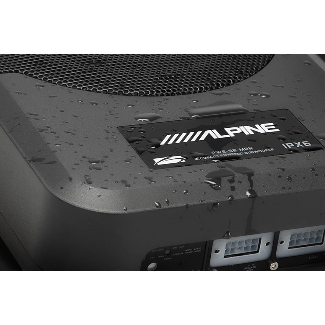 Alpine PWE-S8-MRN 8" Marine Powered Subwoofer Enclosure