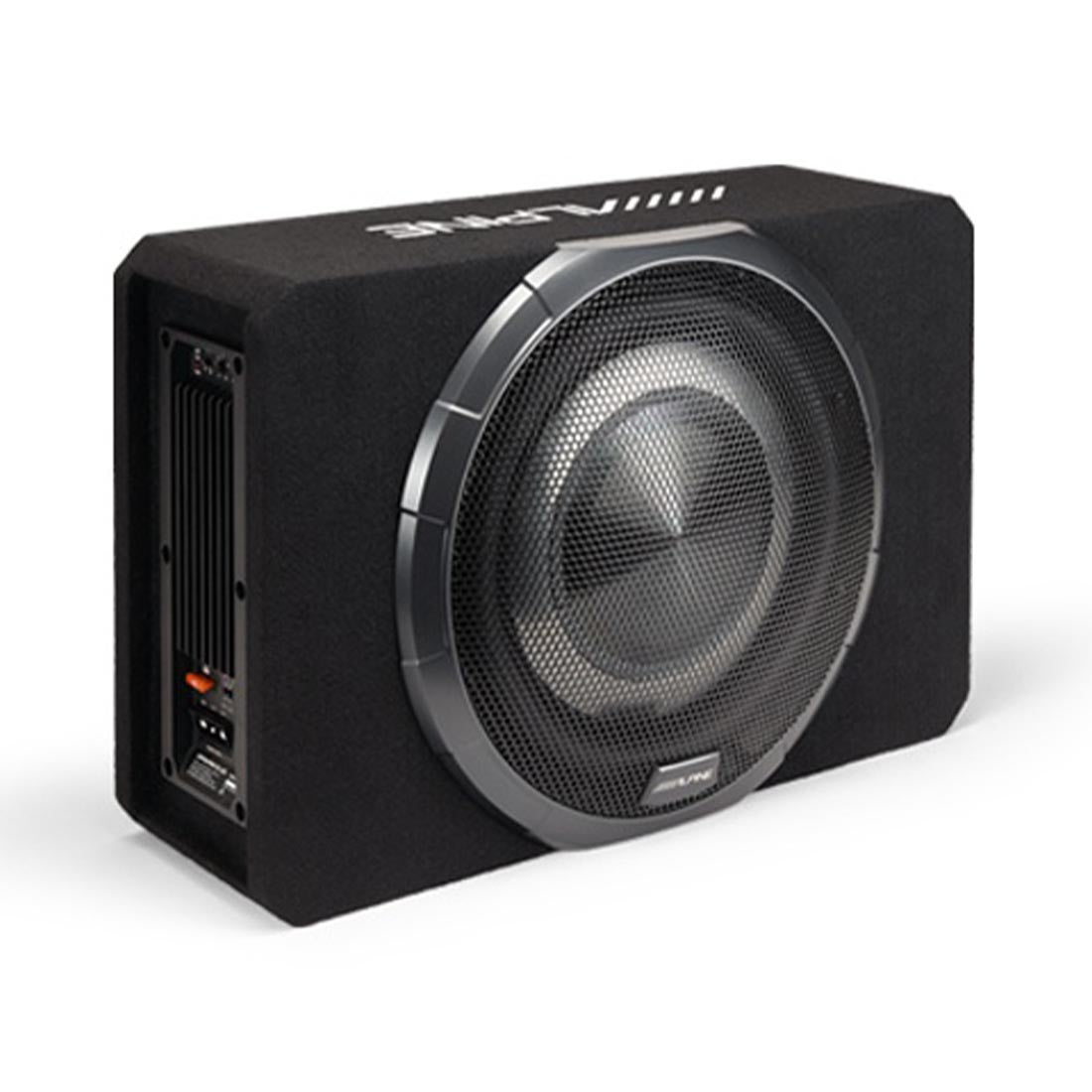Alpine PWV-SB12 Halo Series 12" BassRev Shallow Powered Subwoofer (PWVSB12)