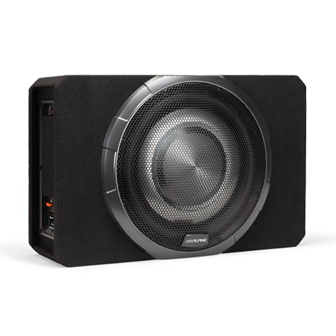 Alpine PWV-SB12 Halo Series 12" BassRev Shallow Powered Subwoofer (PWVSB12)