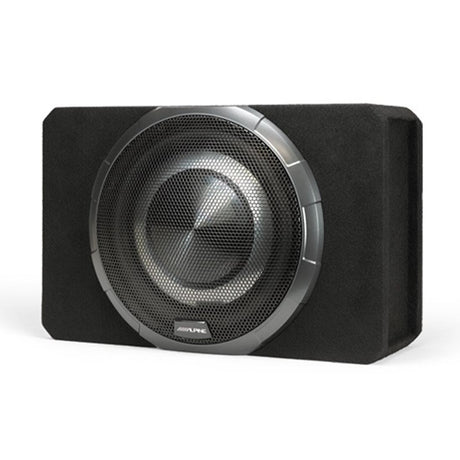 Alpine PWV-SB12 Halo Series 12" BassRev Shallow Powered Subwoofer (PWVSB12)