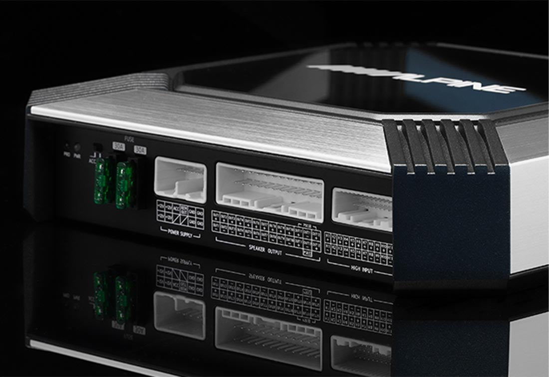 Alpine PXE-X121-12EV EV-Series 12-Channel Hi-Res Digital Sound Processor and Amplifier