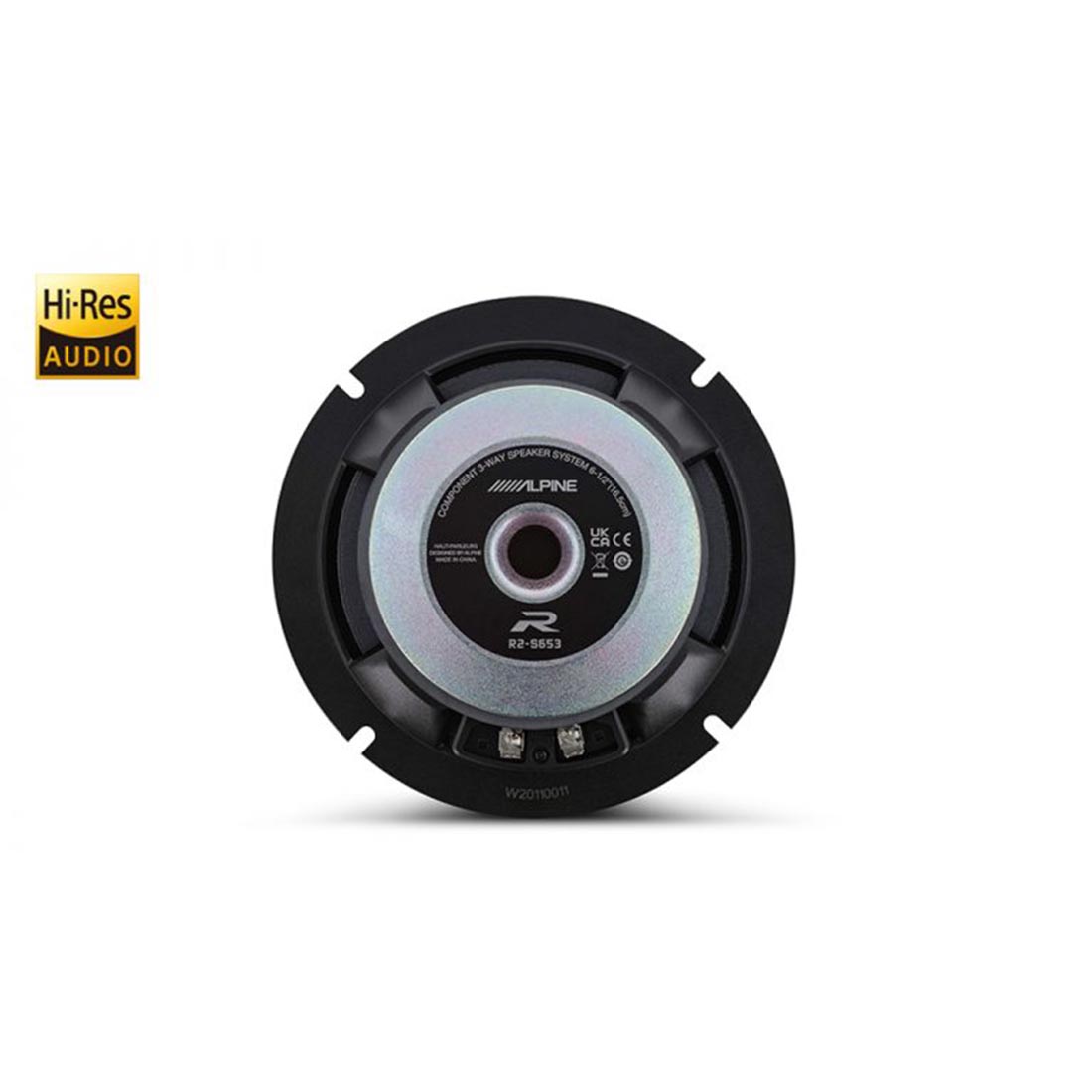 Alpine R2-S652 6.5" High-Resolution Pro 2-Way Speaker Set