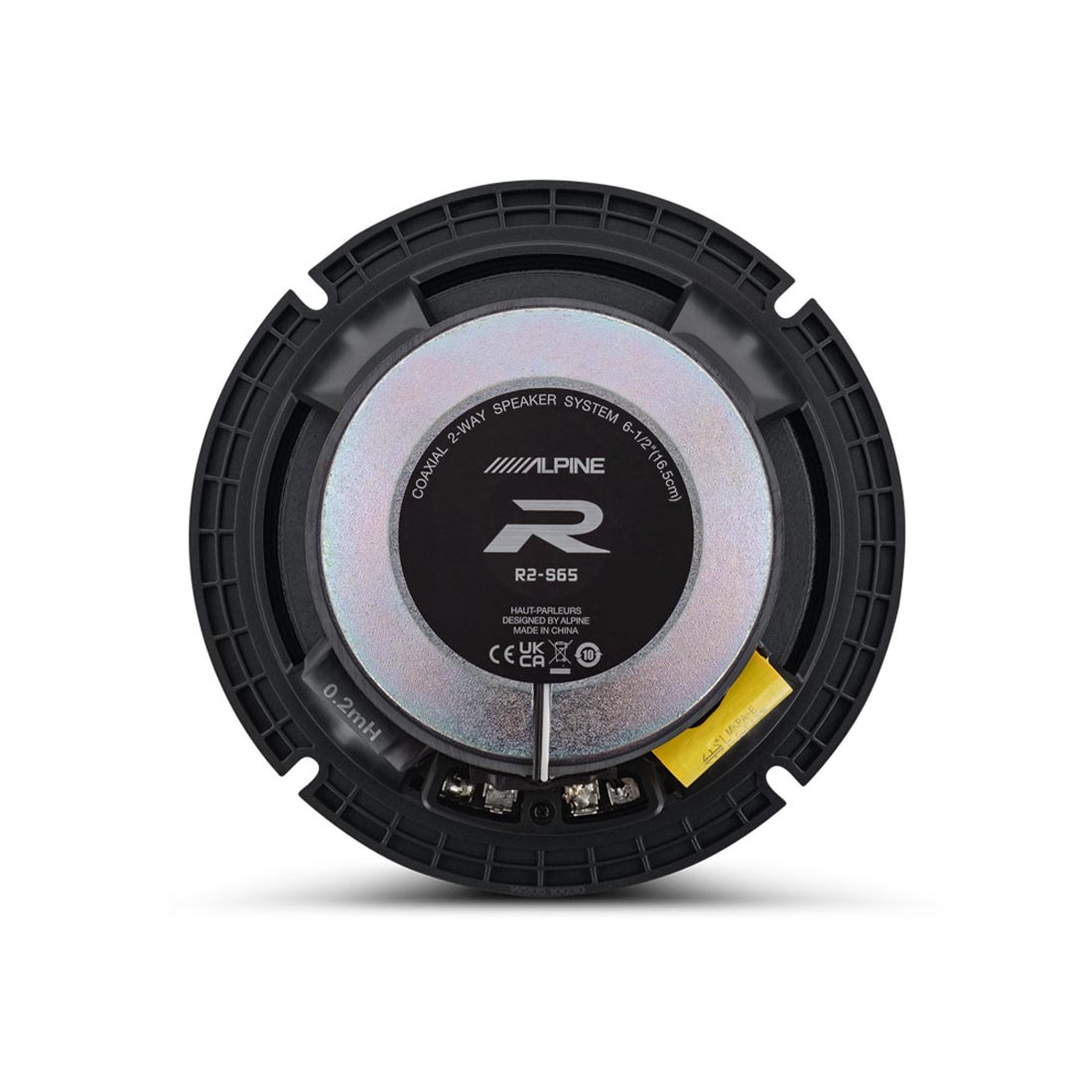 Alpine R2-S65 6.5" High-Resolution Coaxial Speaker Set
