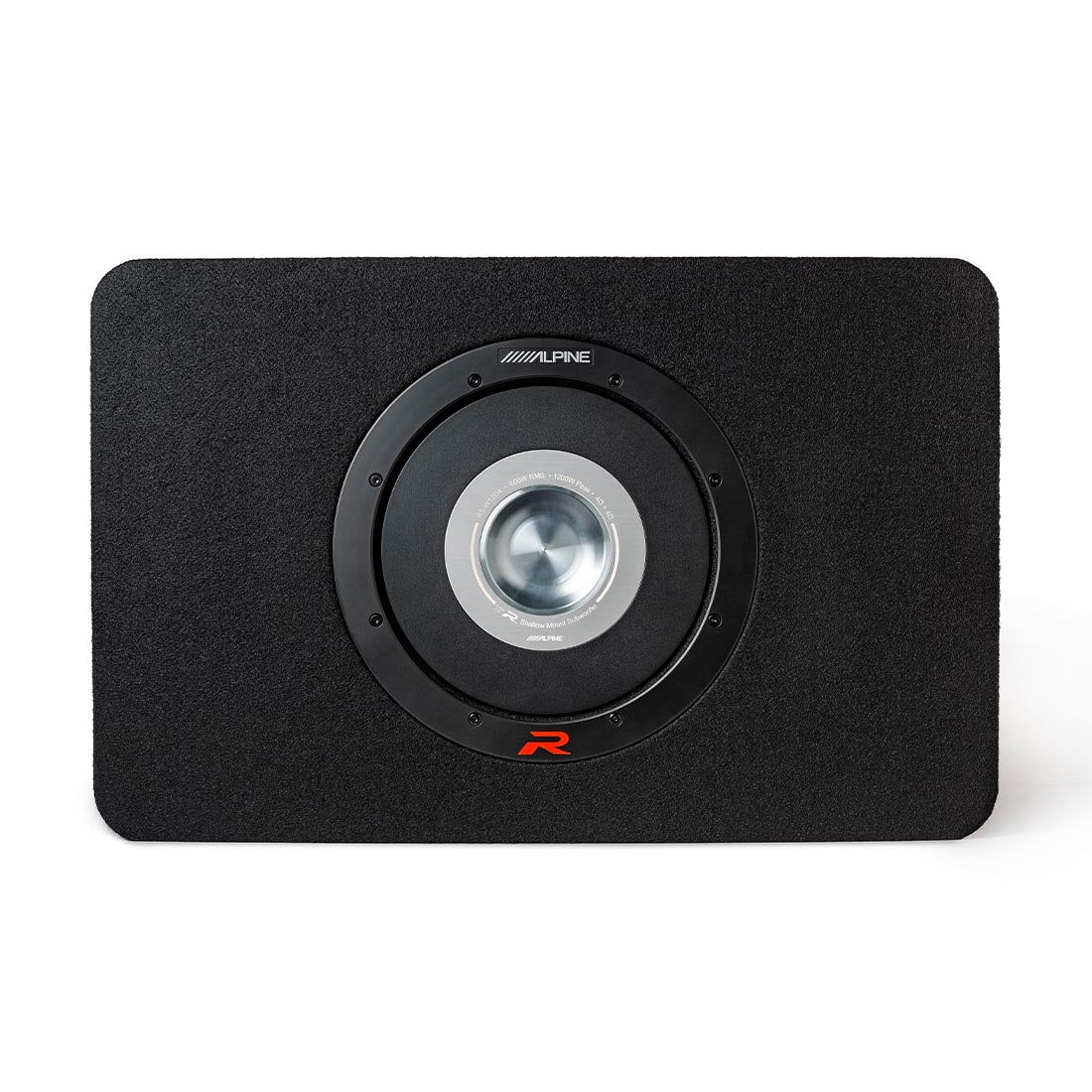 Alpine RS-SB12 12" Halo R-Series Shallow Pre-Loaded Subwoofer Enclosure