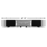 Alpine S2-DB8V-TRK Halo Series 8" Ported Dual Subwoofer Enclosure