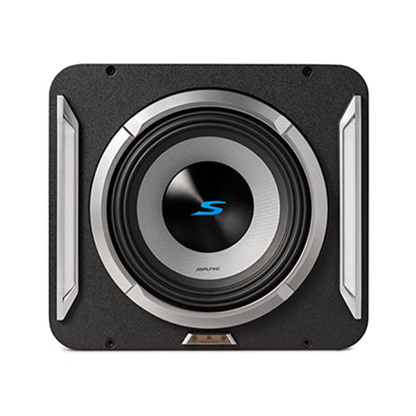 Alpine S2-SB10 10” PrismaLink S-Series Preloaded Subwoofer Wedge Enclosure