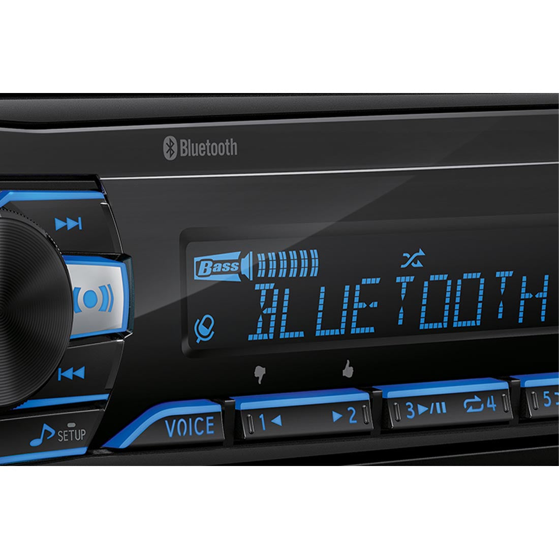 Alpine UTE-63BT Single-DIN Digital Media Receiver with Bluetooth