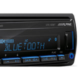 Alpine UTE-83BT Single-DIN Digital Media Receiver with Bluetooth
