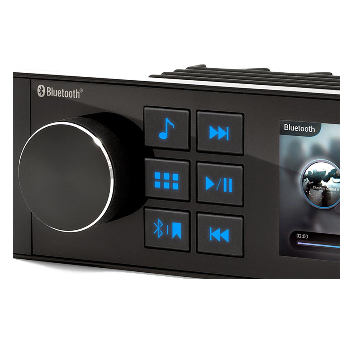 Alpine UTE-MN801 Waterproof Marine Bluetooth Receiver with NMEA 2000
