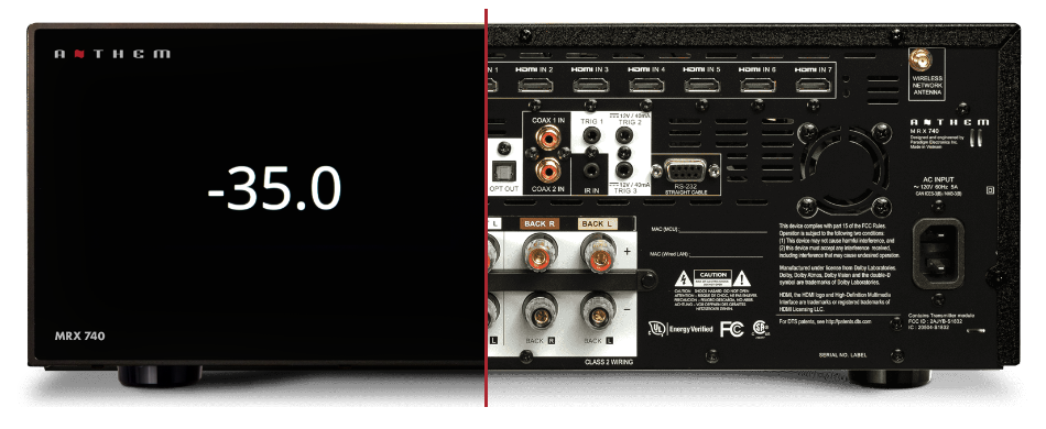 Anthem MRX 740 8K 11.2 Pre-Amplifier / 7 Amplifier Channels AV Receiver