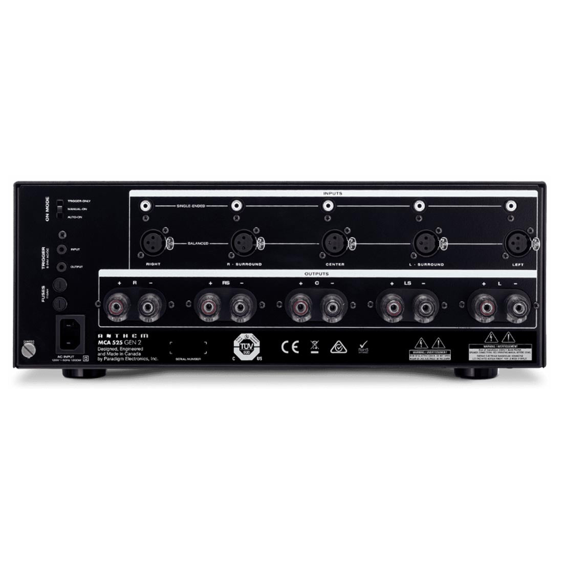 Anthem MCA 525 Gen 2 Power Amplifier