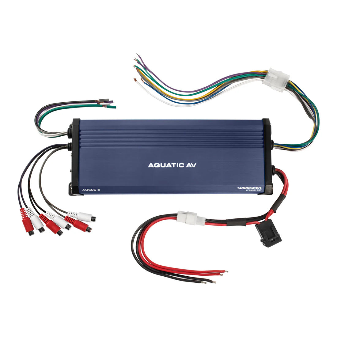 Aquatic AV AQ-AD600.5 5-Channel Waterproof Marine/Powersports Amplifier