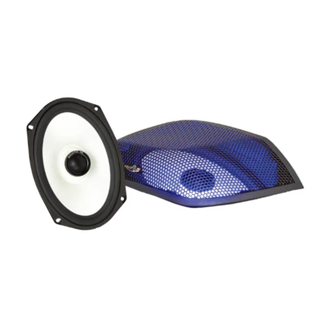 Aquatic AV BT300 Batwing ULTRA RGB Speaker and Amp Kit for Harley Davidsons