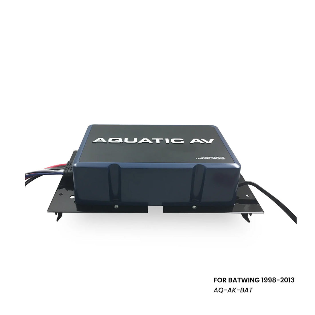 Aquatic AV BT400 Batwing Amplifier Bundle for 1998-2013 Harley Davidsons