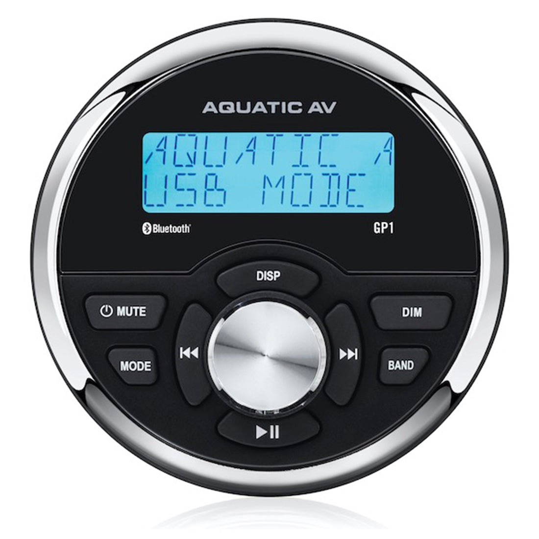 Aquatic AV GP1 Gauge Stereo with Bluetooth, USB, and SiriusXM