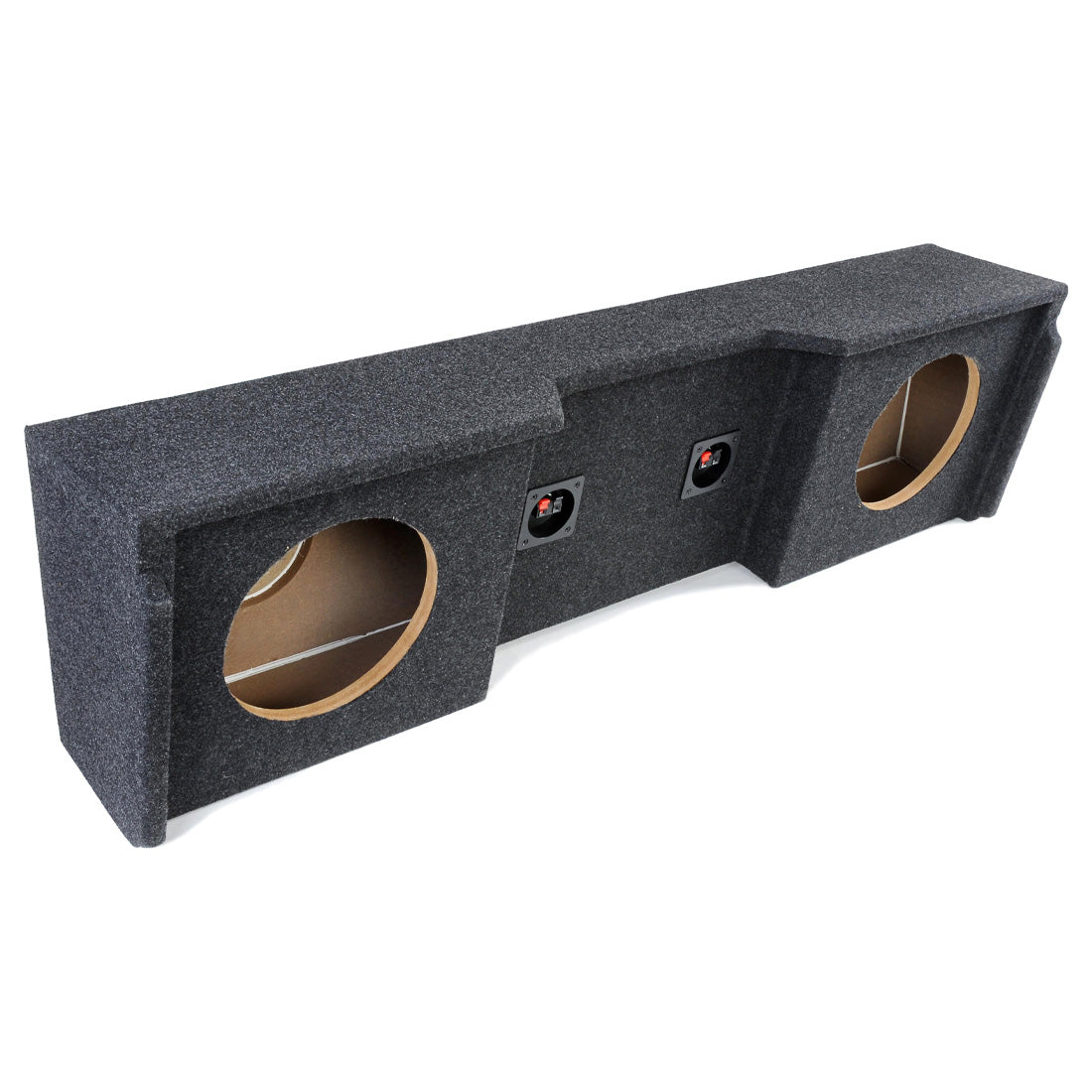  Atrend A152-10CP Dual 10" Subwoofer Enclosure - Fits Select 1999-07 GM Extended Cab Vehicles
