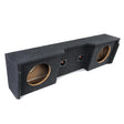  Atrend A152-12CP Dual 12" Sealed Subwoofer Enclosure - Fits Select 1999-07 GM Extended Cab Vehicles