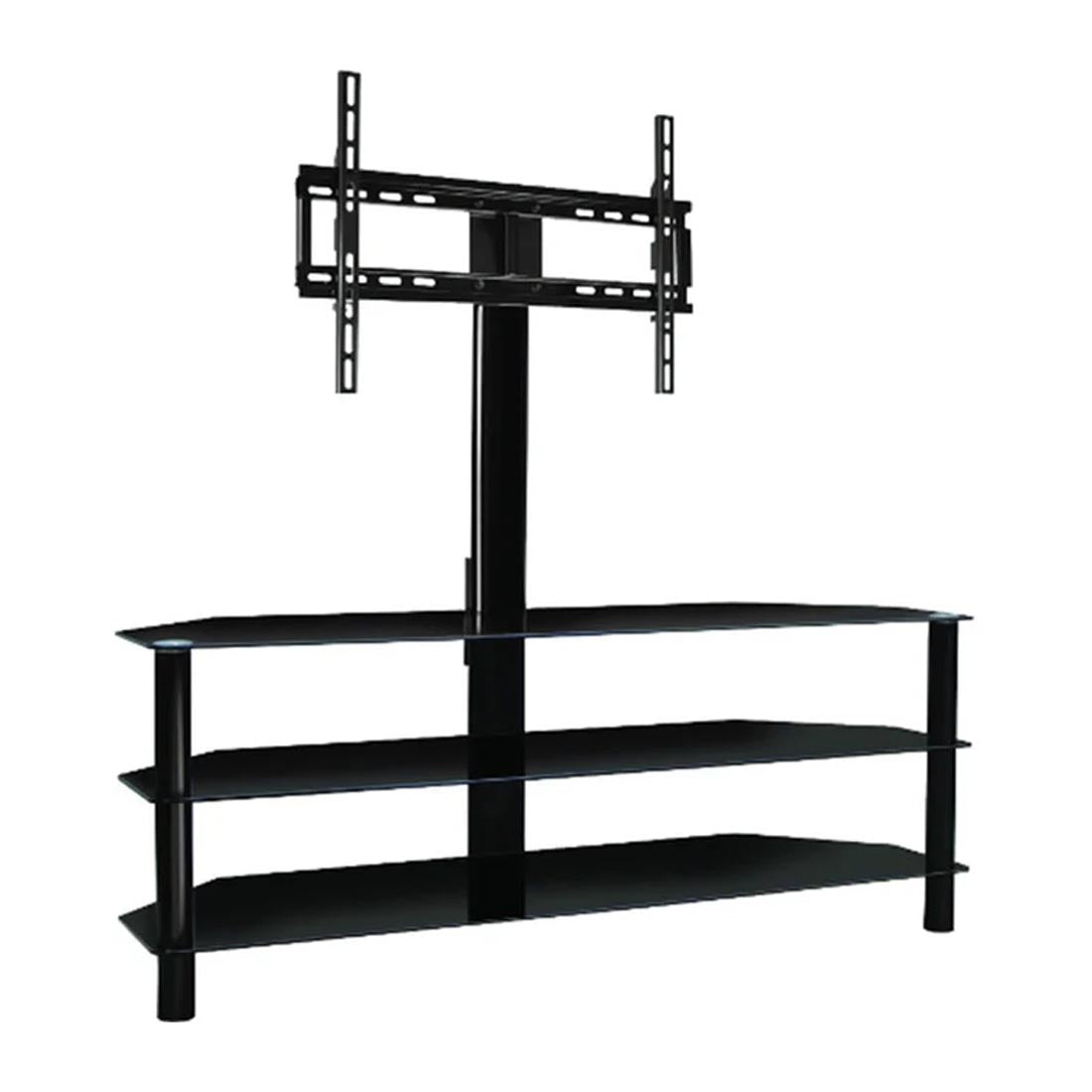 Bell'O PVS25202 A/V Pedestal Stand With Bracket - Black