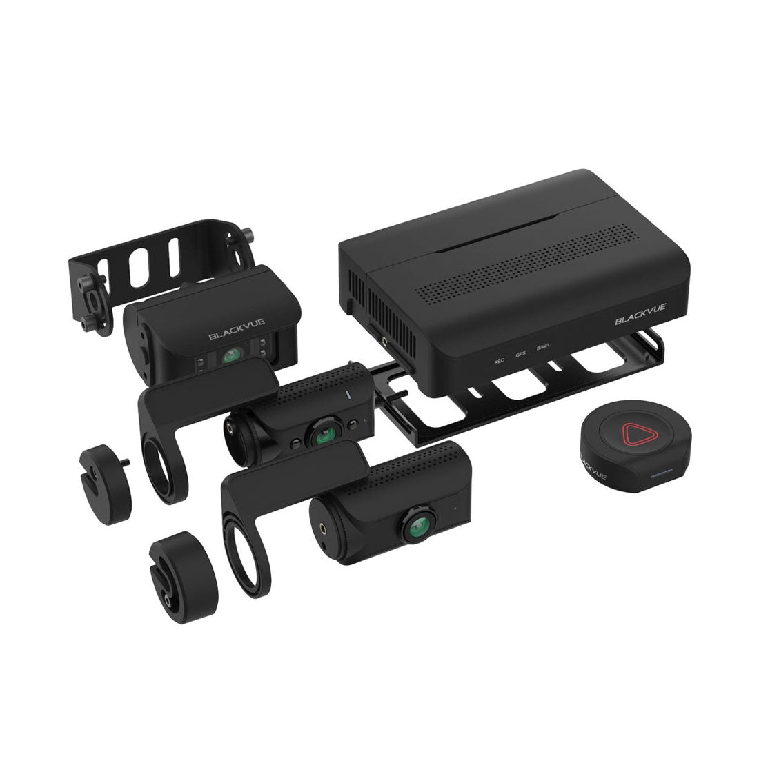 BlackVue DR770X-BOXTRUCK-64 Full HD 3-Channel with Hideaway Box and SOS Remote Record Button