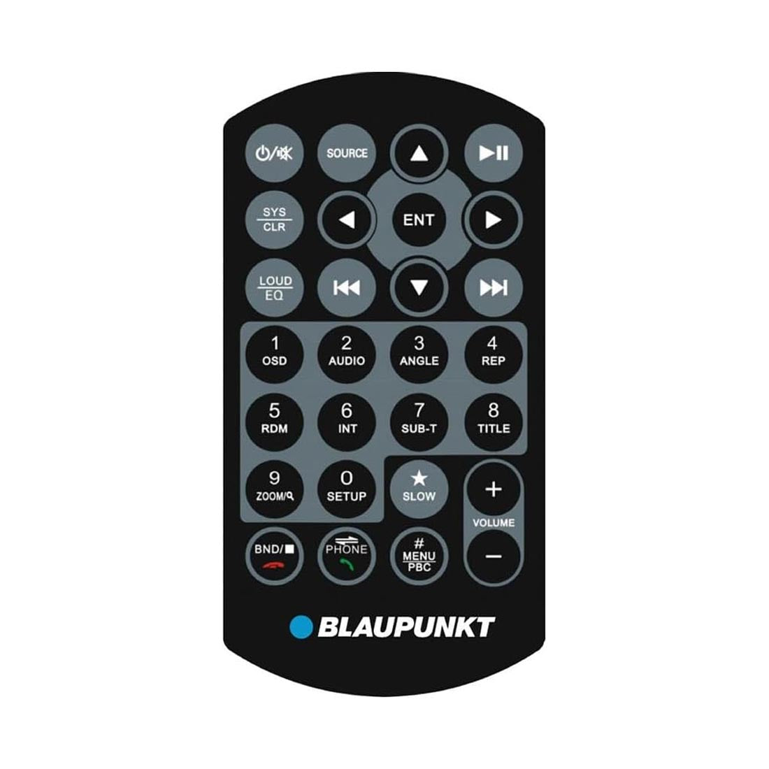 Blaupunkt Miami650-CAM Bundle: MIAMI650 Double DIN Receiver | BRC-AB100 Mini Rear View Camera