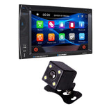 Blaupunkt Miami650-CAM Bundle: MIAMI650 Double DIN Receiver | BRC-AB100 Mini Rear View Camera