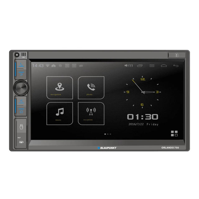 Blaupunkt ORLANDO750 Double Din Receiver 6.95" - USB / AUX / BT / Apple CarPlay / Android Auto