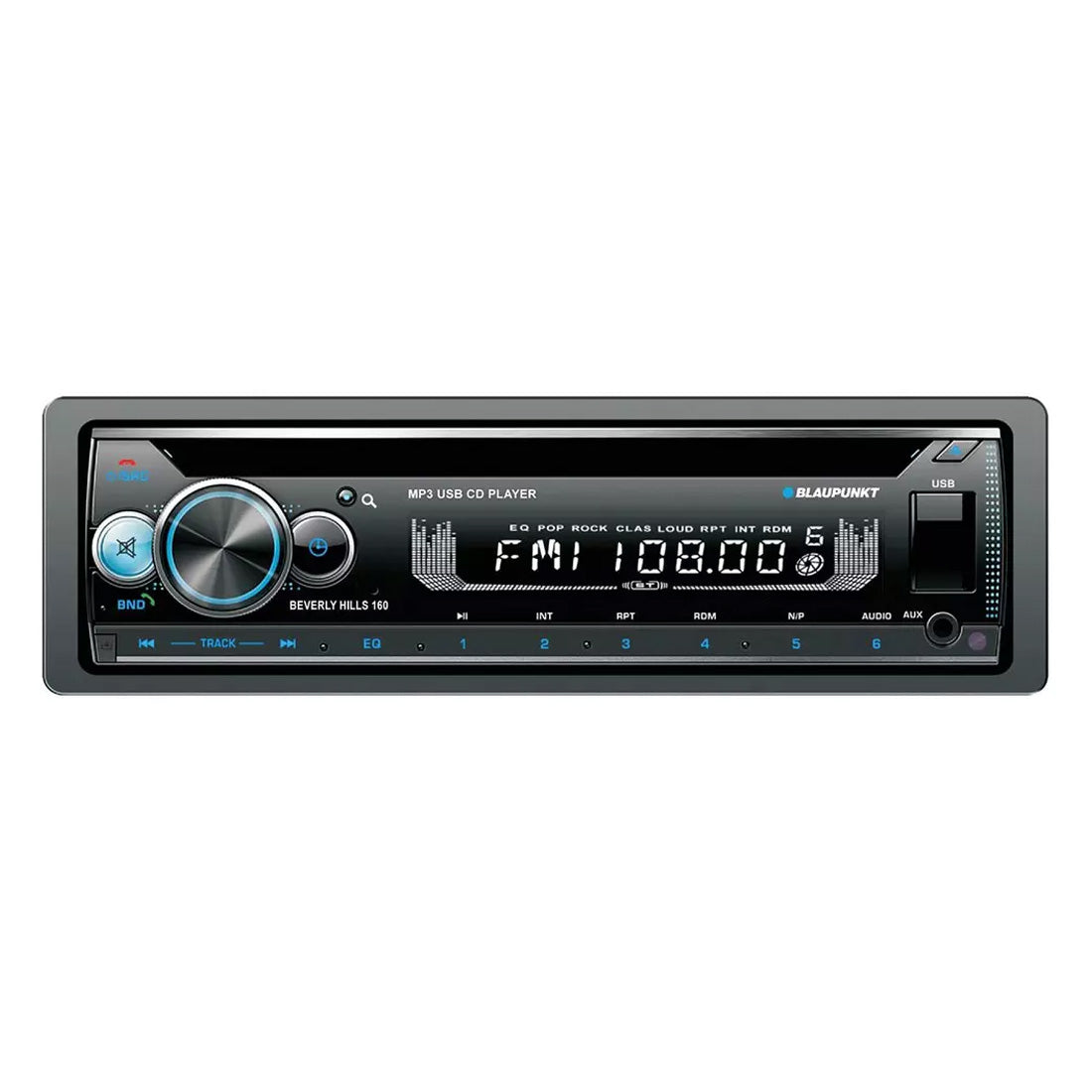Blaupunkt BEVERLYHILLS160 Single DIN CD Receiver with Bluetooth