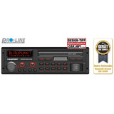 Blaupunkt BREMENSQR46DAB Single Din Mechless Bluetooth Legacy Retro Car Receiver