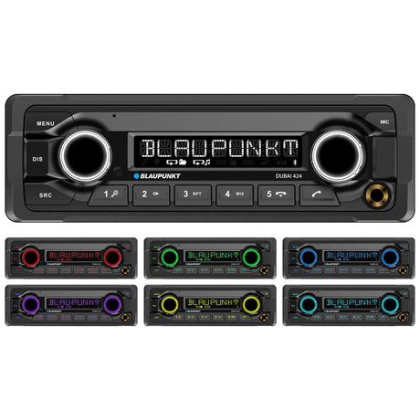 Blaupunkt DUBAI 424 24V Single DIN Heavy Duty Mechless Receiver