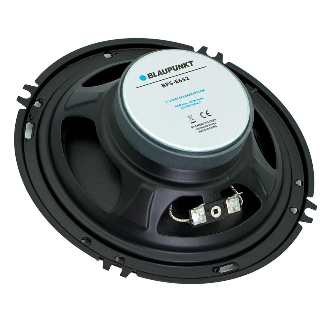Blaupunkt ENCARNACION-E652 Bundle: ENCARNACION950 Double Din Mechless Receiver | BPS-E652 6" 2-Way Coaxial Speakers