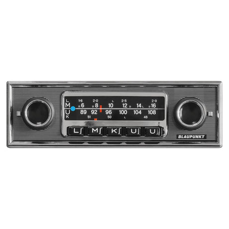 Blaupunkt FRANKFURT Stereo MB Single DIN Mechless Retro Receiver with Bluetooth