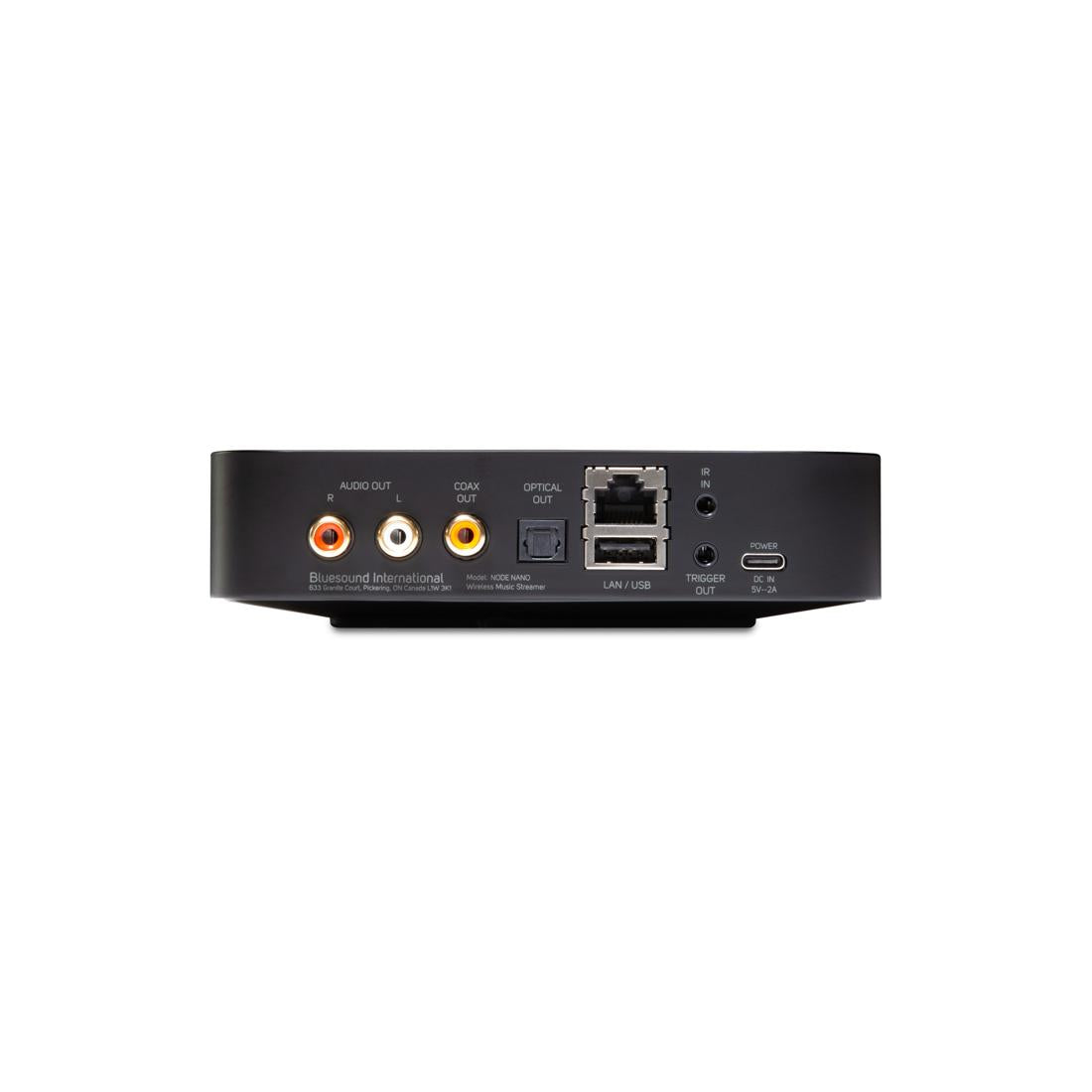 Bluesound NODE NANO Wireless Music Streamer rear