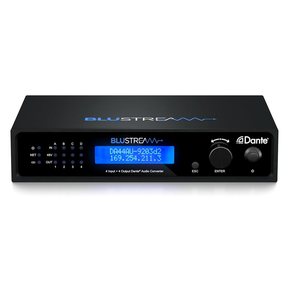 Blustream DA44AU 4x4 Dante Digital Audio Converter (DA44AU)