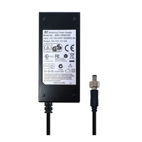 Blustream PS125 12V 5A Power Supply