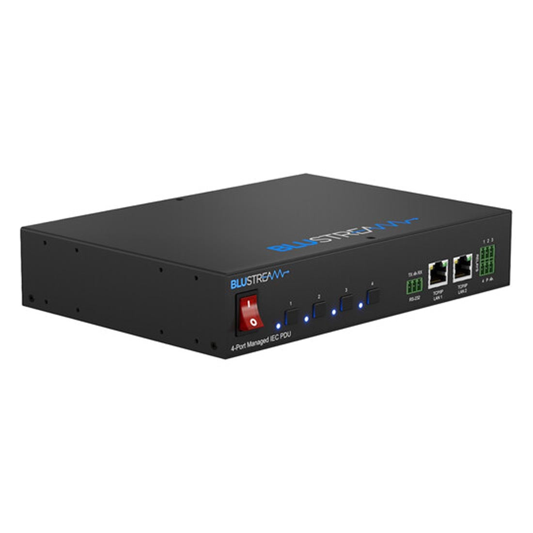 Blustream PWR4IEC 4 Port Managed IEC Power Distribution Unit