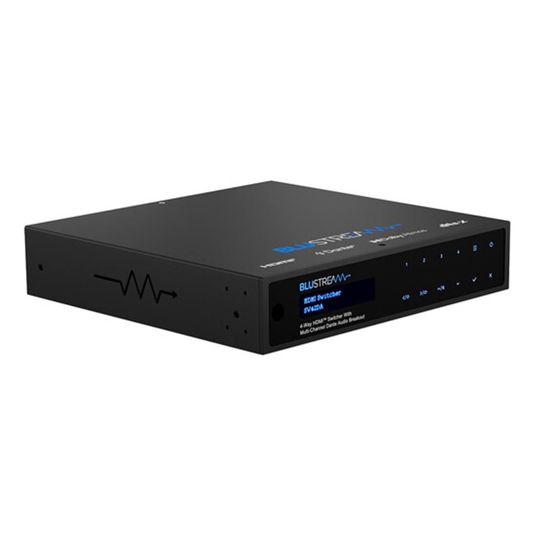 Blustream SW42DA 4-Way HDMI Switcher Dante Audio Breakout - Gibbys ...