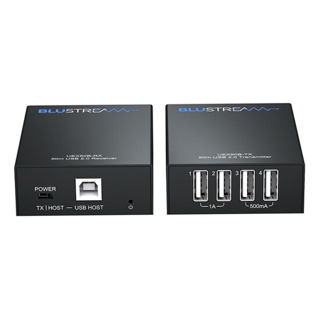 Blustream UEX50B-KIT USB 2.0 Extender Set - 50m (UEX50BKIT)