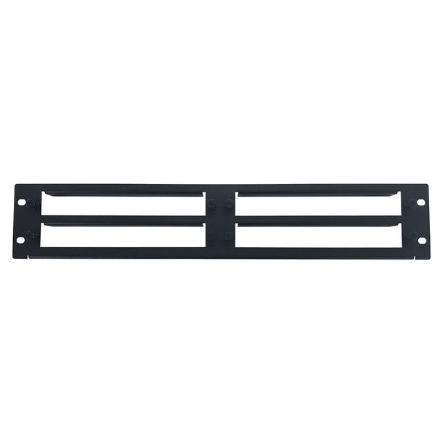 Blustream RSU-2RU Universal 2RU Rack Shelf Unit with 4 x Horizontal Blade Shelves
