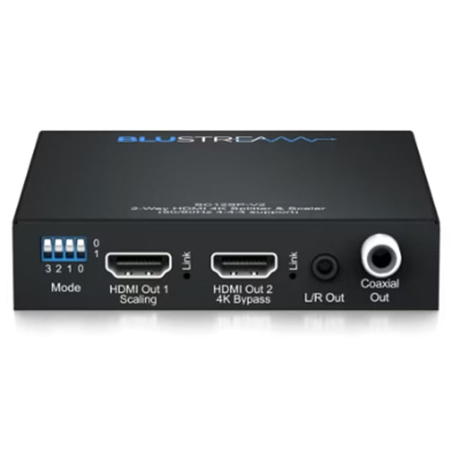 Blustream SC12SP-V2 2-Way HDMI 4K Downscaler and Splitter
