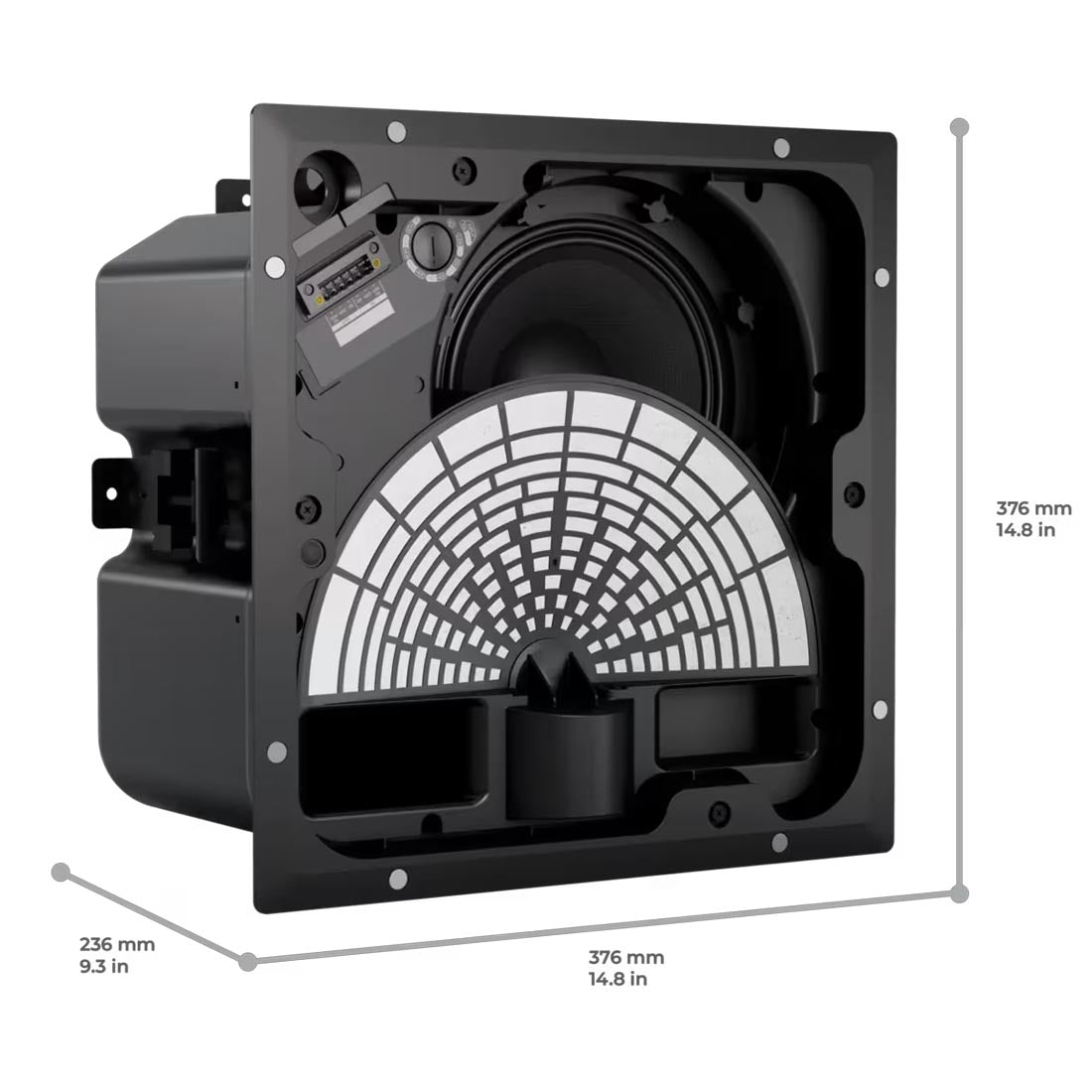 Bose Professional EM180 EdgeMax In-Ceiling Loudspeaker - Each - White